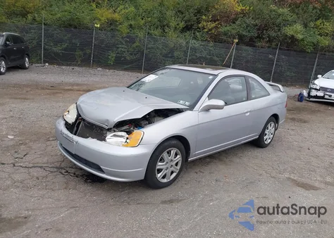 2003 Honda Civic Ex from USA, damaged, VIN 1HGEM229X3L029060